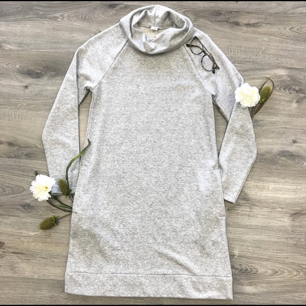J. Crew Gray Mini Dress